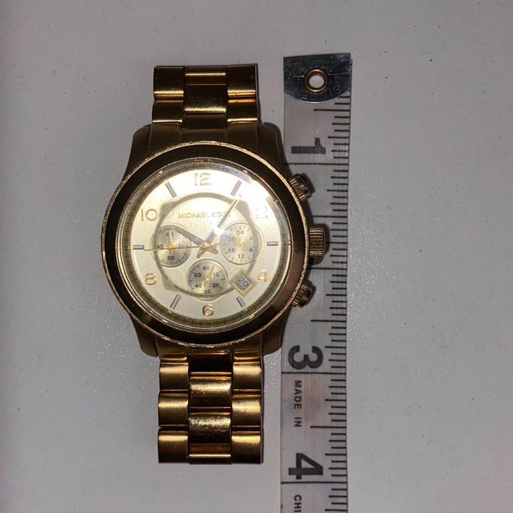Michael Kors Michael Kors l VIntage Gold Boyfriend Watch Size ONE SIZE - 7 Thumbnail