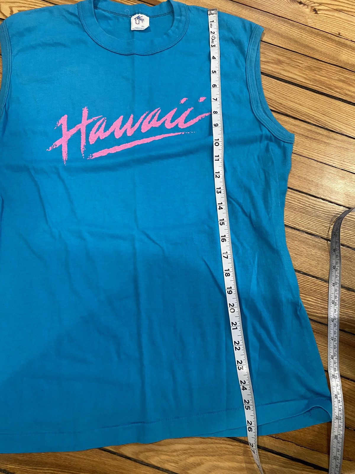 Vintage 1980s Hawaii muscle shirt Size US L / EU 52-54 / 3 - 3 Thumbnail