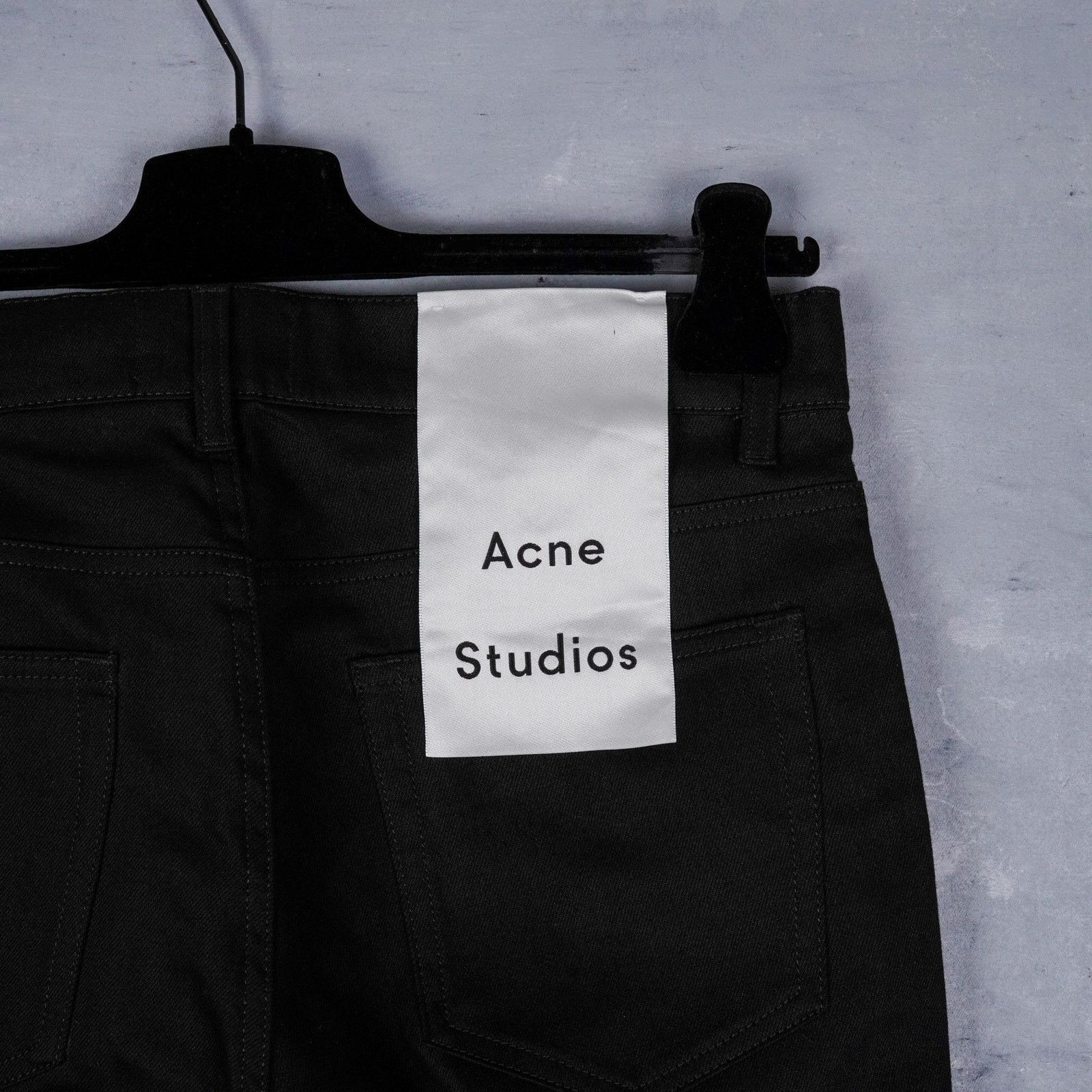 Acne Studios Acne studios ace stay cash skinny fit black jeans pants Size US 31 - 6 Thumbnail