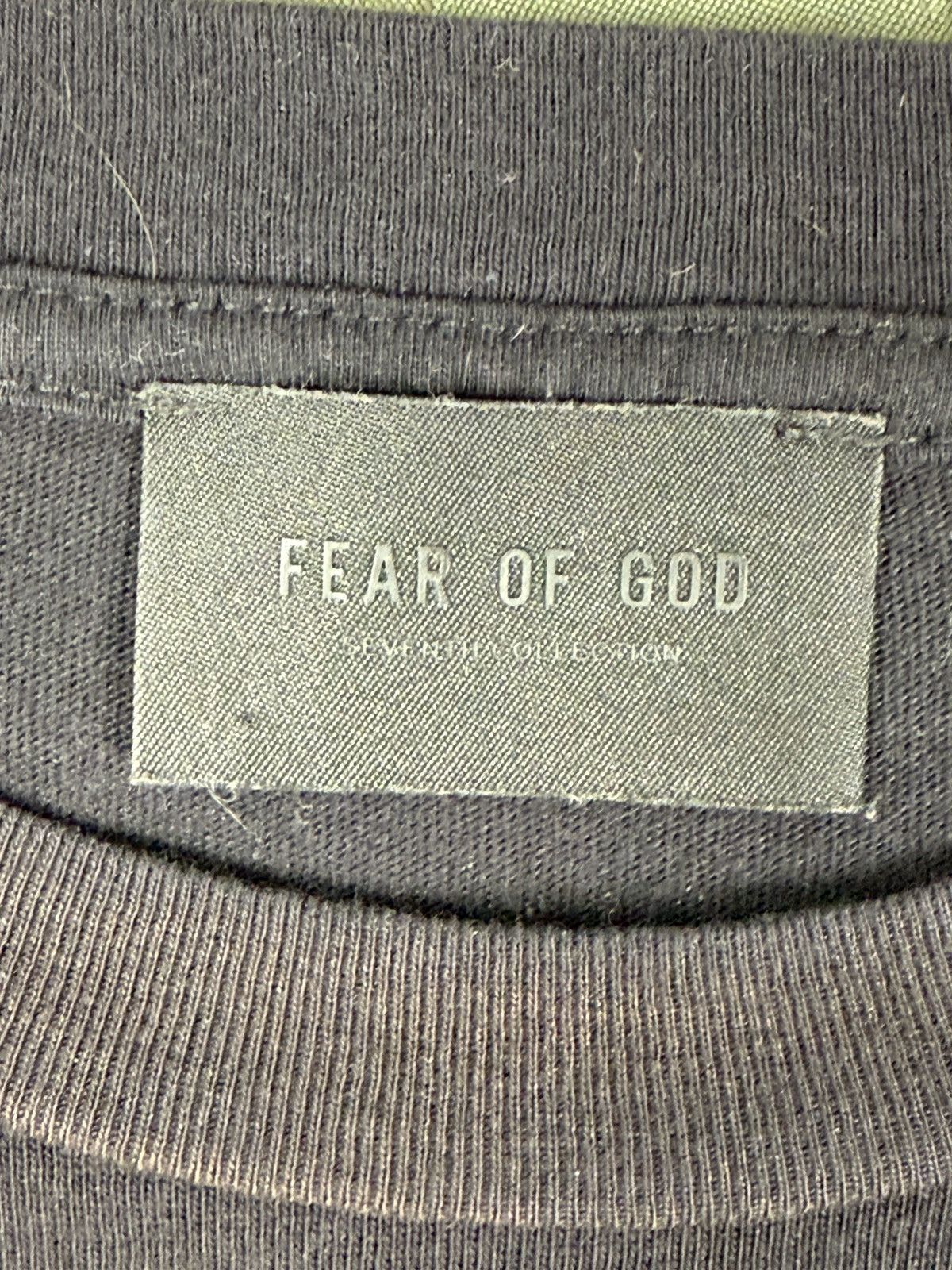 Fear of God 7th Vintage Black Tee Size US L / EU 52-54 / 3 - 4 Thumbnail