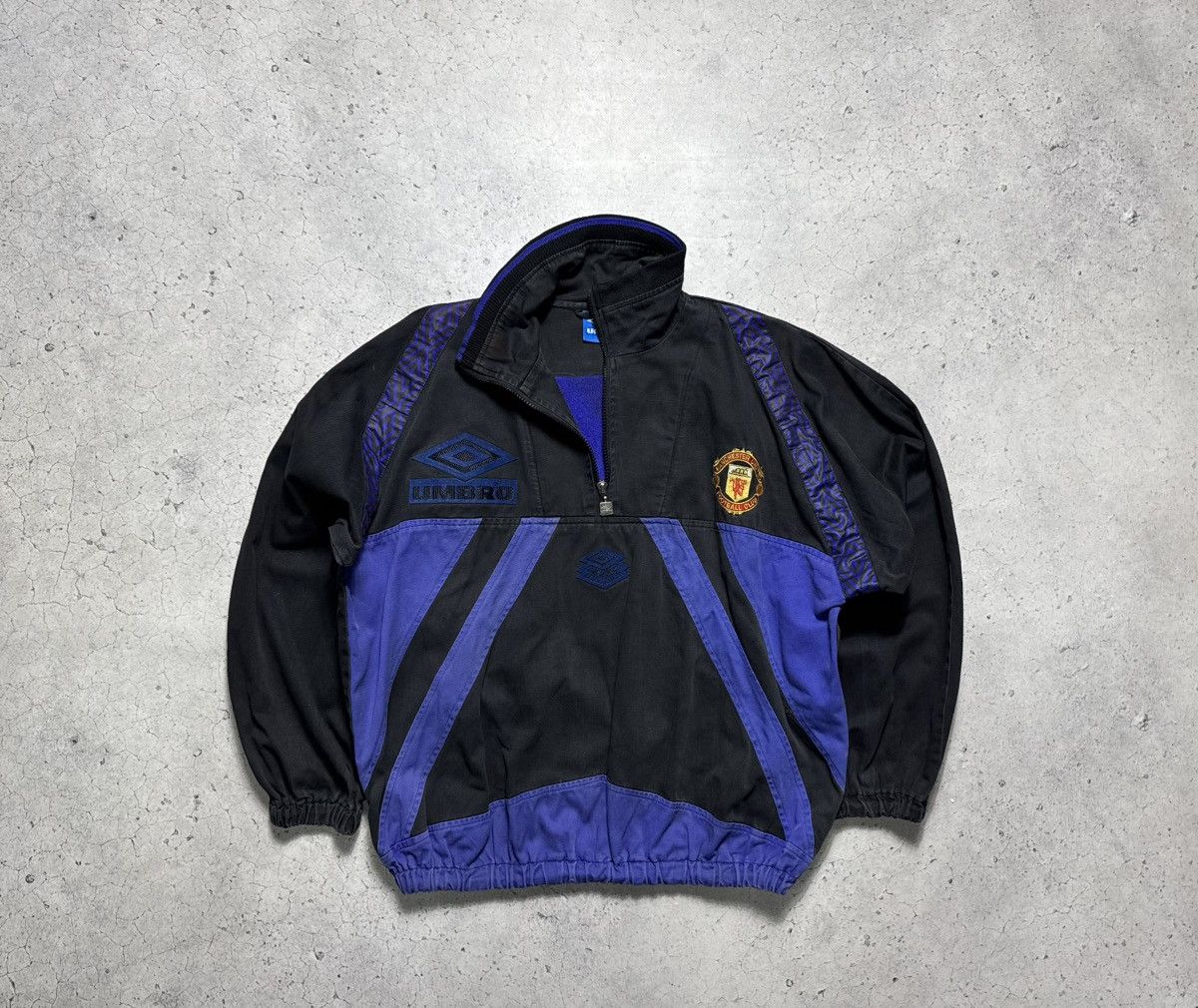 Umbro Umbro FC Manchester United Vintage 90’s Track Top Jacket Size US L / EU 52-54 / 3 - 1 Thumbnail