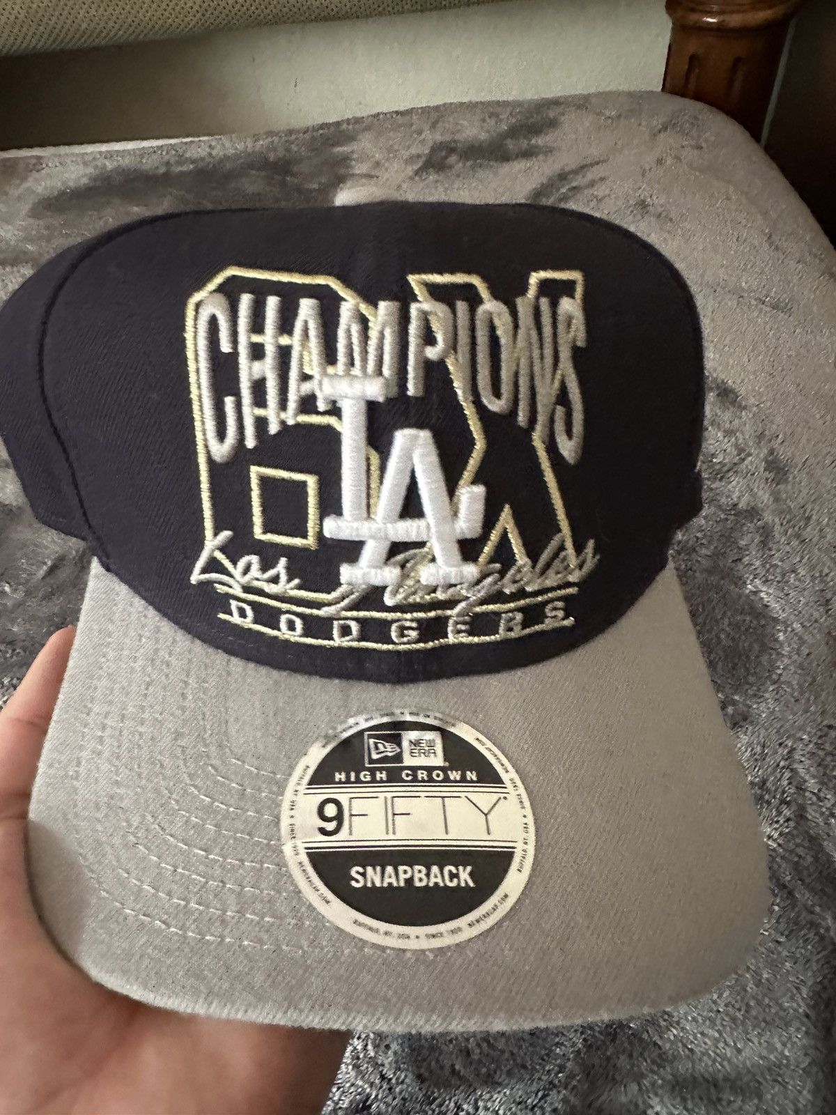 New Era New Era Los Angeles Dodgers Champions Hat Size ONE SIZE - 1 Thumbnail