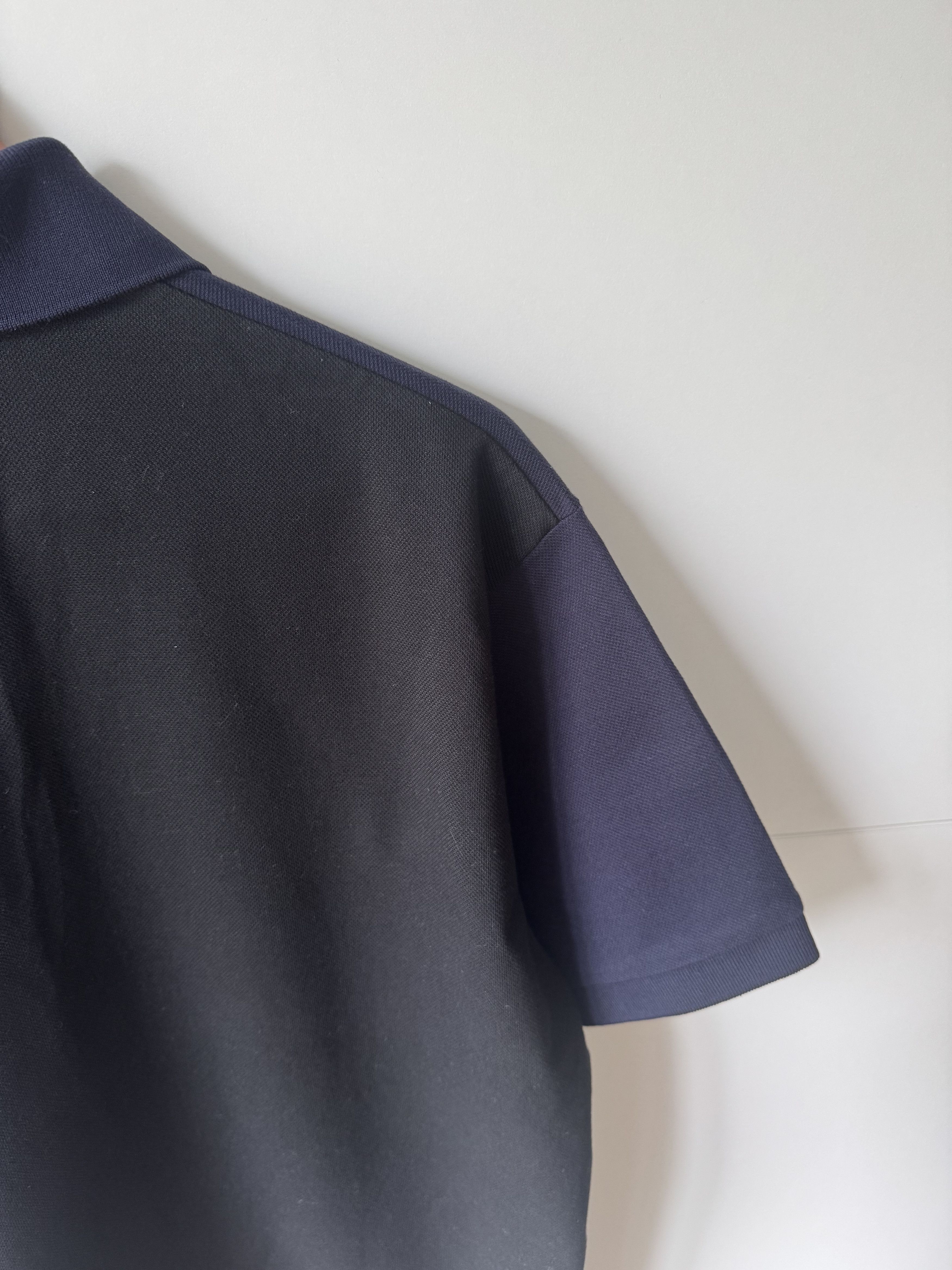 Engineered Garments × Uniqlo [M] Dry Pique Color Block Polo Shirt in Navy (SS19) Size US M / EU 48-50 / 2 - 3 Thumbnail