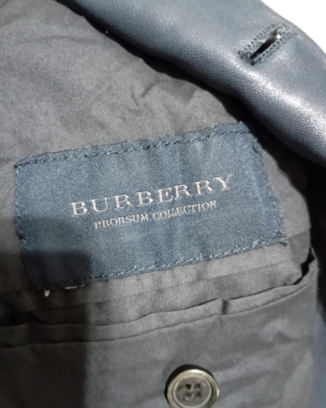 Burberry Prorsum VINTAGE PRORSUM 3 BUTTON LEATHER JACKET Size US M / EU 48-50 / 2 - 3 Thumbnail