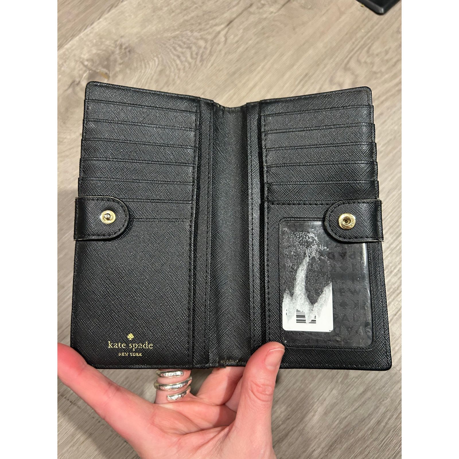 Kate Spade Kate Spade Laurel Way Stacy Clutch Leather Wallet, MP $119 Size ONE SIZE - 2 Thumbnail