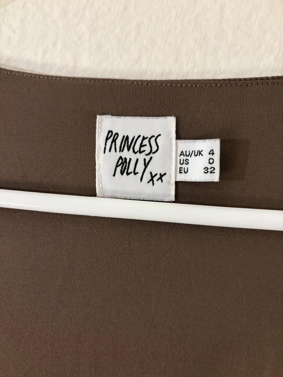 PRINCESS POLLY princess polly brown long sleeve mini dress Size XS / US 0-2 / IT 36-38 - 4 Thumbnail