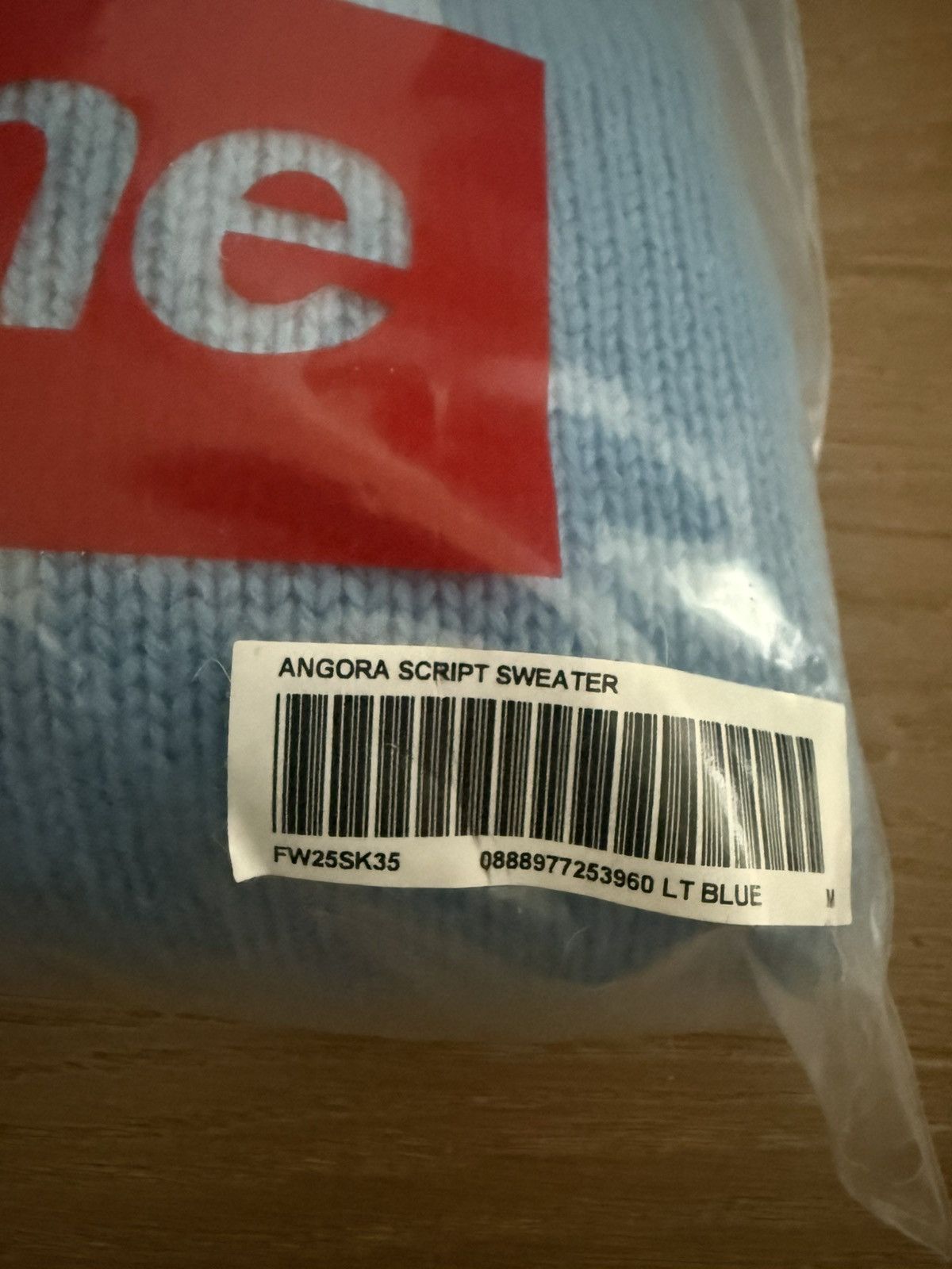 Supreme Supreme Angora Script Sweater (M) *IN-HAND, SHIPS SAME DAY* Size US M / EU 48-50 / 2 - 2 Thumbnail