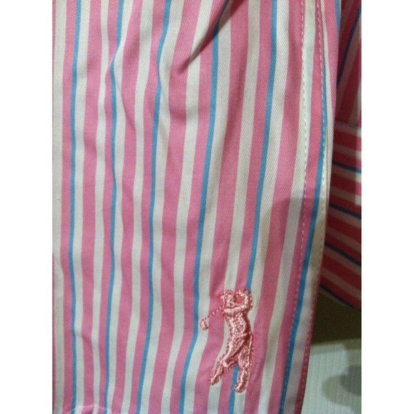 Bobby Jones BOBBY JONES MEN'S NEW PINK 100%COTTON CASUAL SHIRT SIZE:L Size US L / EU 52-54 / 3 - 3 Thumbnail