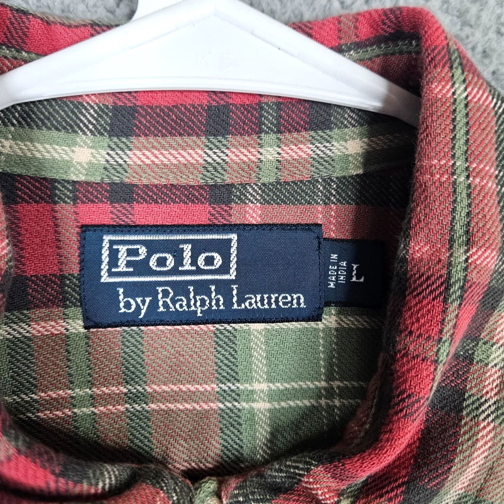 Polo Ralph Lauren Polo Ralph Lauren Shirt Button-Up Plaid Multicolor Cotton Long Sleeve Size L Mens Size US L / EU 52-54 / 3 - 8 Thumbnail