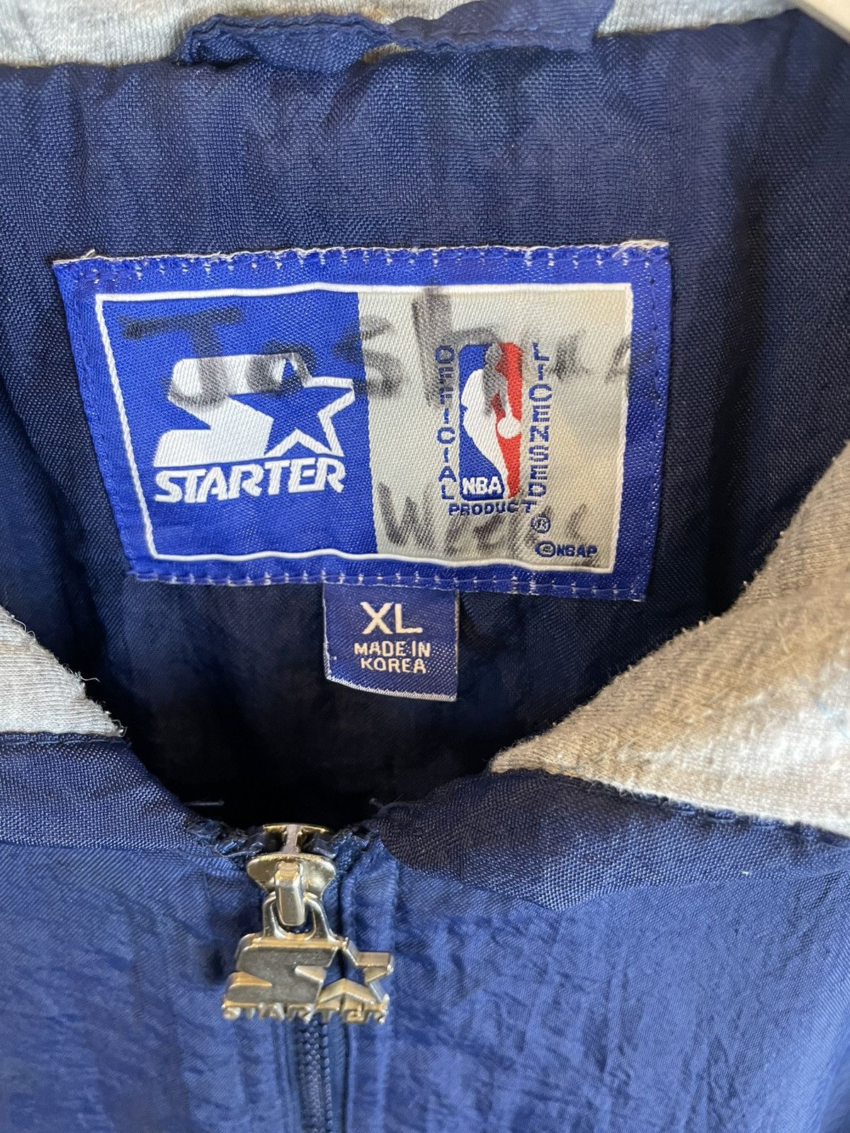 NBA × Starter × Vintage Vintage Nba rocket Starter Jacket Hoodies Size US L / EU 52-54 / 3 - 9 Thumbnail