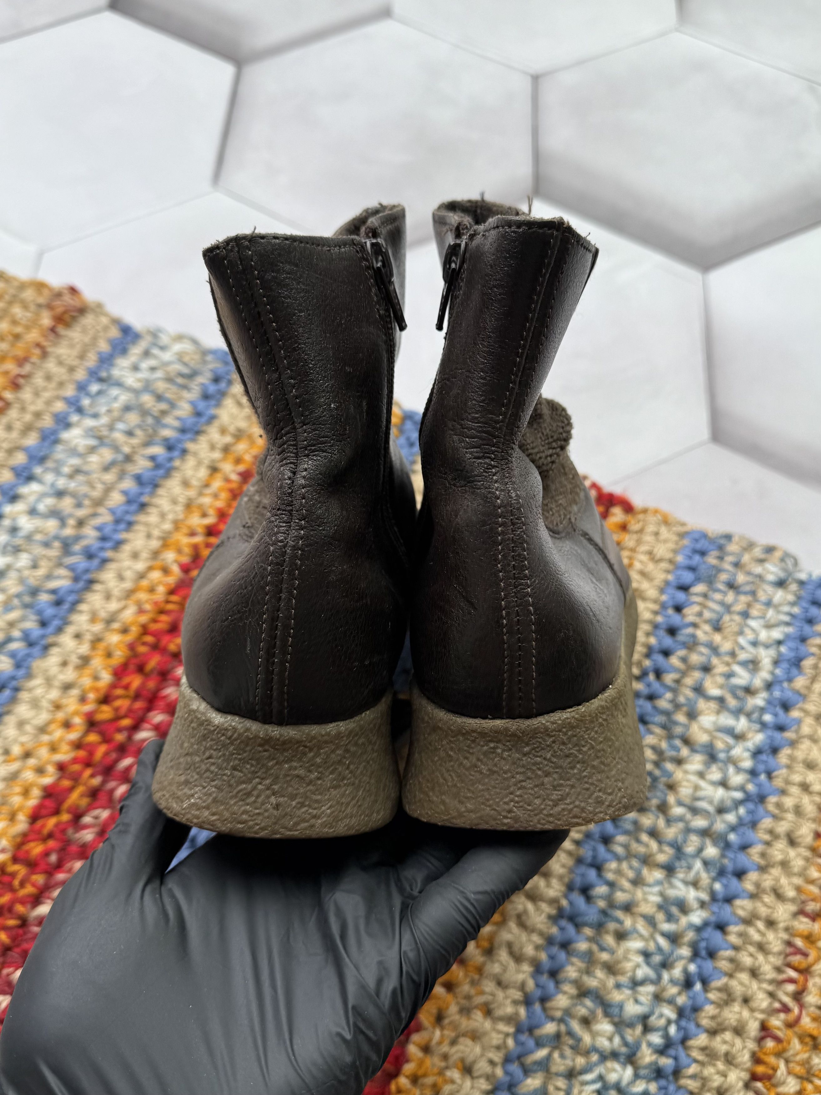 Japanese Brand Vintage Leather Boots (E4) Size US 8 / IT 38 - 8 Thumbnail