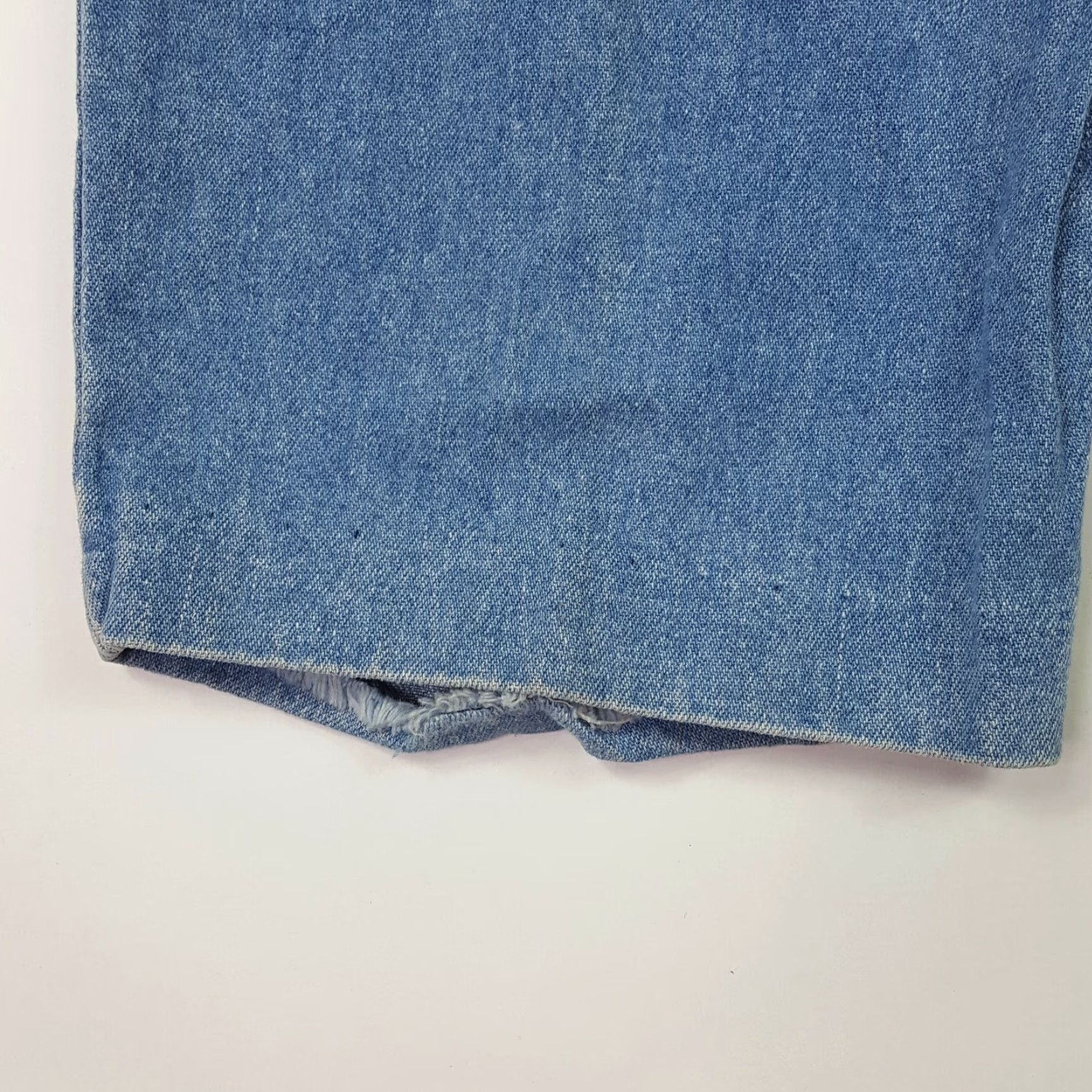 Denime Vintage Jeans Size 8 Blue Slim Belted Pleated Tapered Stonewashed Denim 80s Size 30" / US 8 / IT 44 - 3 Thumbnail