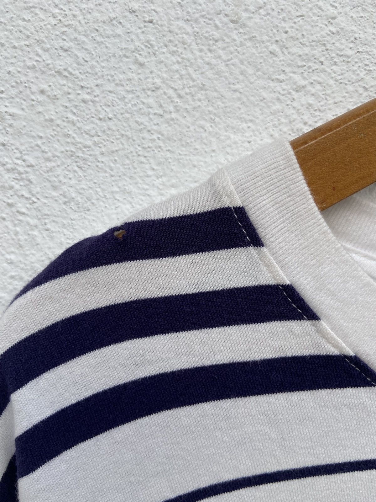Japanese Brand Yesterday Tomorrow t shirt stripes long sleeve Size US XL / EU 56 / 4 - 8 Thumbnail