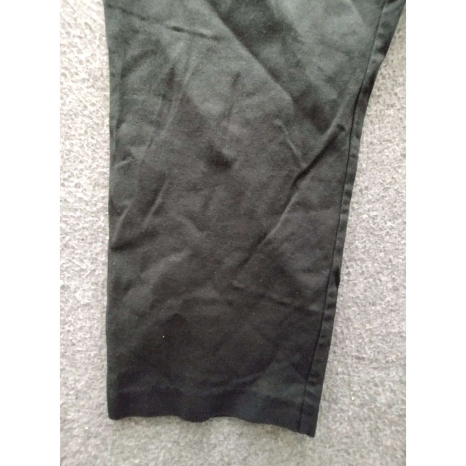 Vintage VINTAGE Time And Tru Capris Pants 20 Black Plus Size Adult Women Zip Closure Size 42" / US 20 - 7 Thumbnail