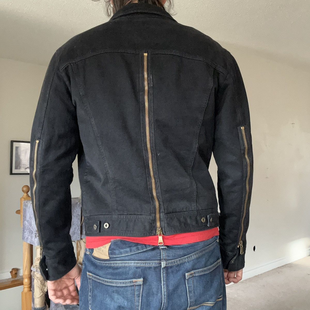 Dolce & Gabbana Dolce & Gabbana Wool Lined Denim Jacket Size US L / EU 52-54 / 3 - 7 Thumbnail