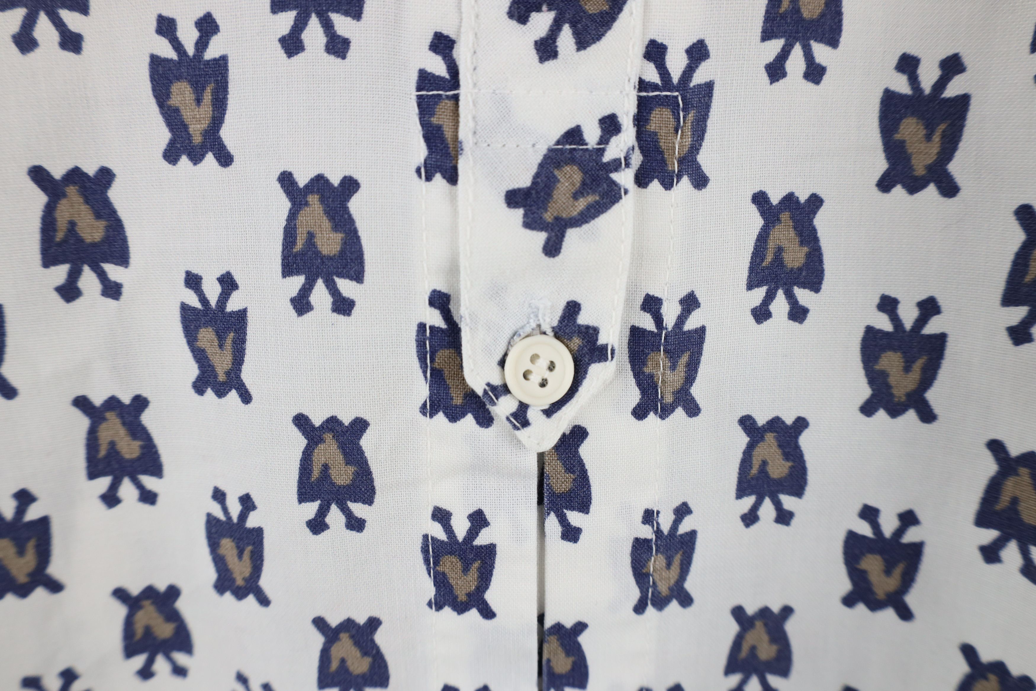 Vintage Vintage 90s Streetwear All Over Print Collared Button Shirt Size M / US 6-8 / IT 42-44 - 6 Thumbnail