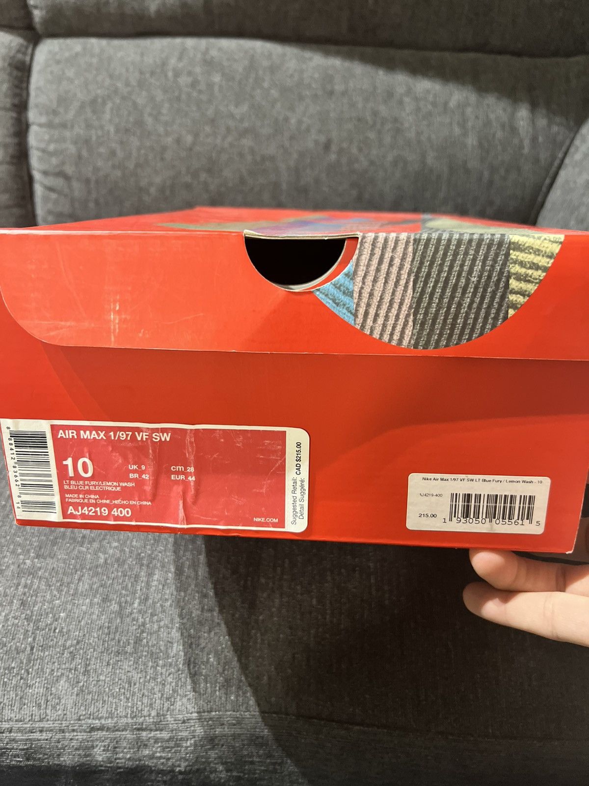Nike Air Max 1/97 VF Sean Wotherspoon Size US 10 / EU 43 - 5 Thumbnail