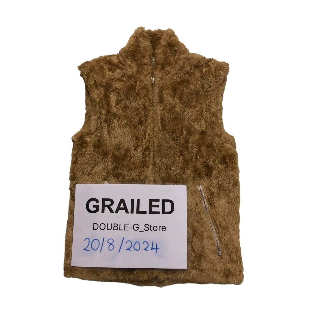 Japanese Brand 📌MINK FUR TANK TOP VEST BIKER JACKET JOURNAL STANDARD Size US M / EU 48-50 / 2 - 1 Thumbnail