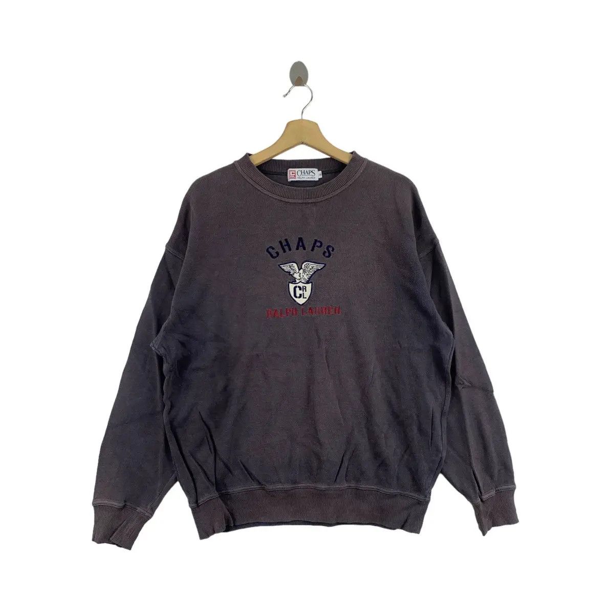 Chaps Ralph Lauren Vintage CHAPS RALPH LAUREN CRL Polo Embroidered Size L / US 10 / IT 46 - 1 Thumbnail