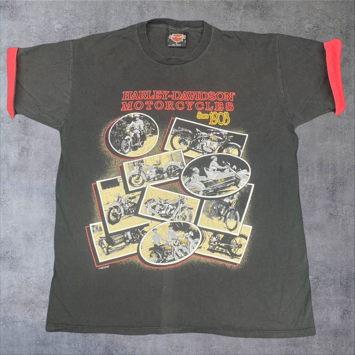 Harley Davidson × Vintage Vintage Harley Davidson Shirt Size US L / EU 52-54 / 3 - 1 Thumbnail