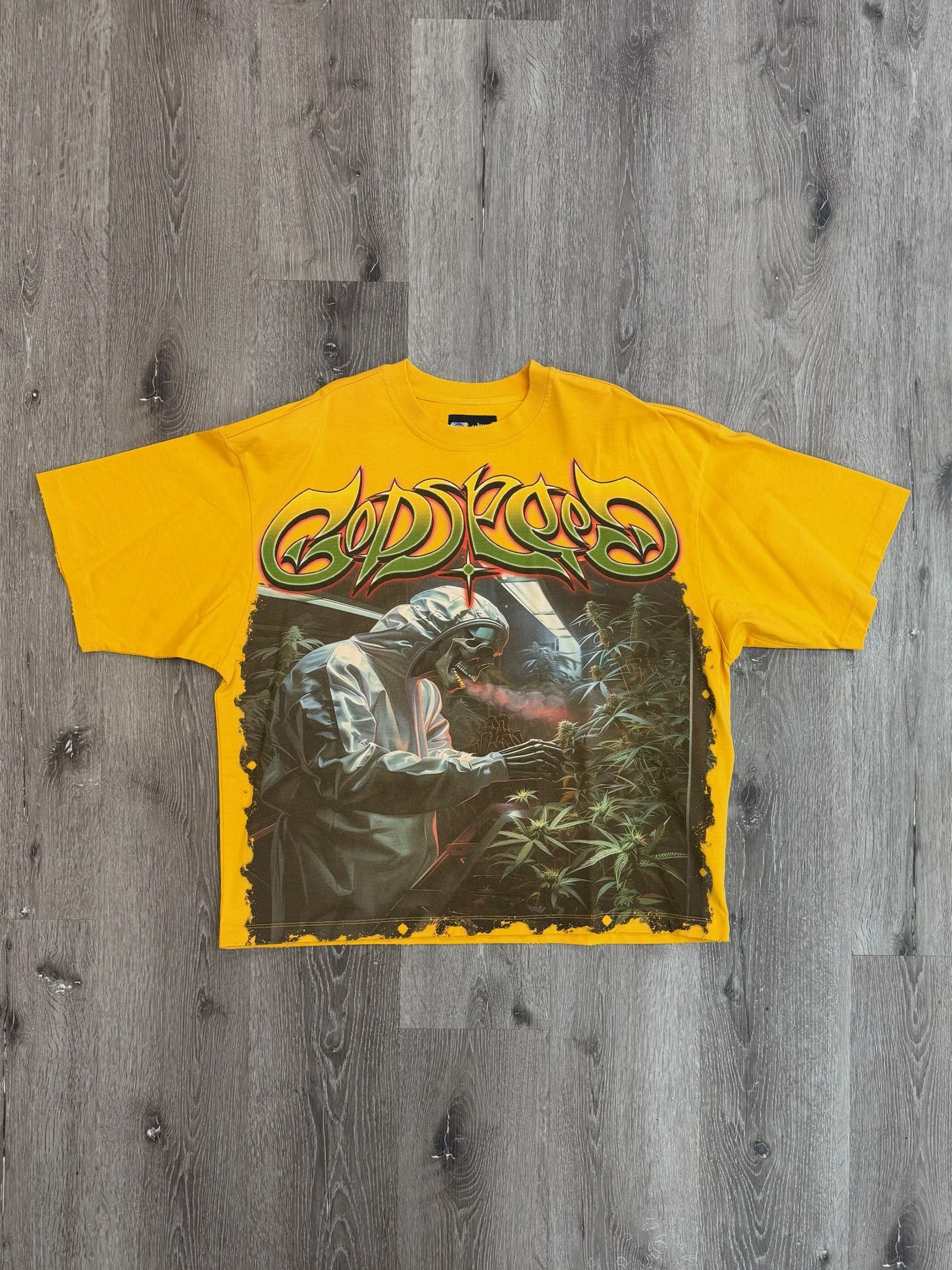 Godspeed Godspeed "Indoor Gelato" Tee (Yellow) Size US M / EU 48-50 / 2 - 1 Thumbnail