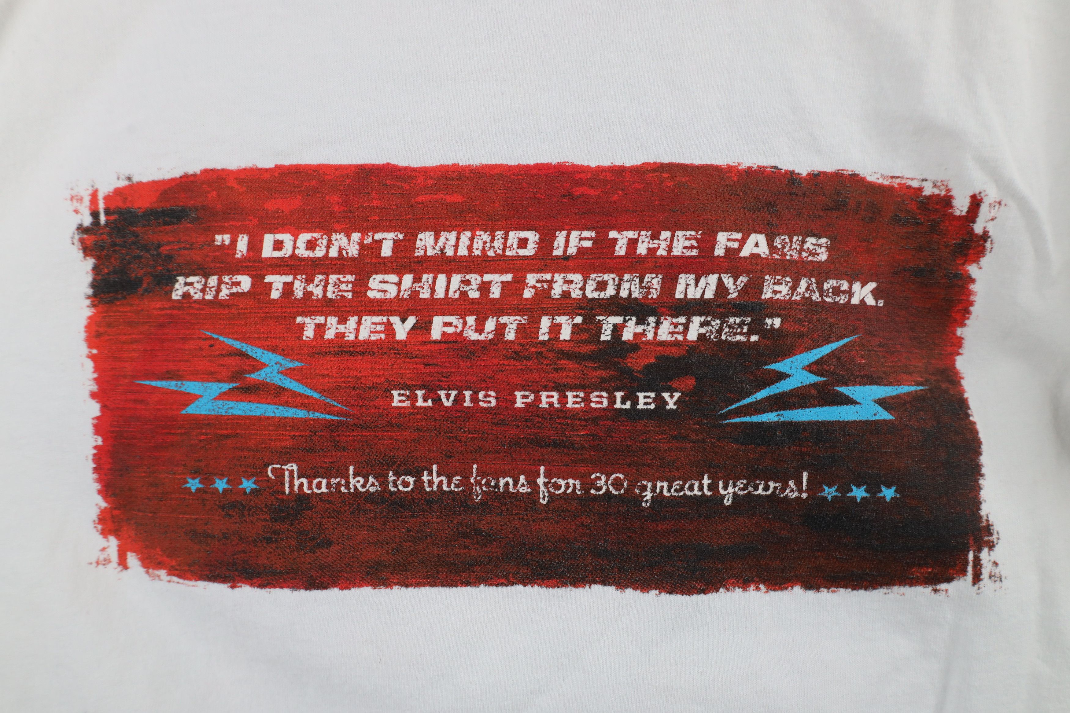 Vintage Vintage Y2K 2007 Elvis Elvis Presley Short Sleeve T-Shirt Size US S / EU 44-46 / 1 - 9 Thumbnail