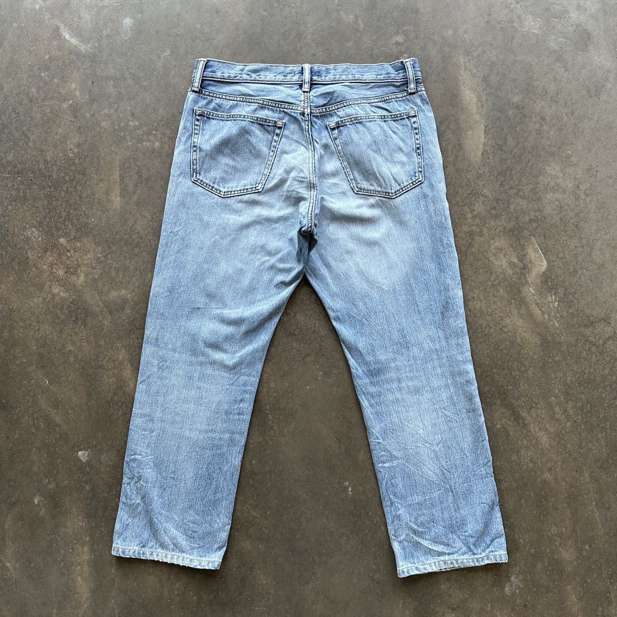 Japanese Brand Vintage Japanese Distressed Faded Denim Jean Pant W34 Size US 34 / EU 50 - 10 Thumbnail