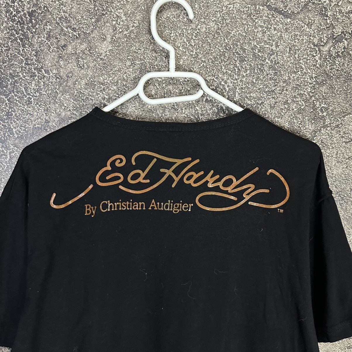 Ed Hardy Vintage Rare Y2K Ed Hardy T-Shirt Size L / US 10 / IT 46 - 12 Thumbnail