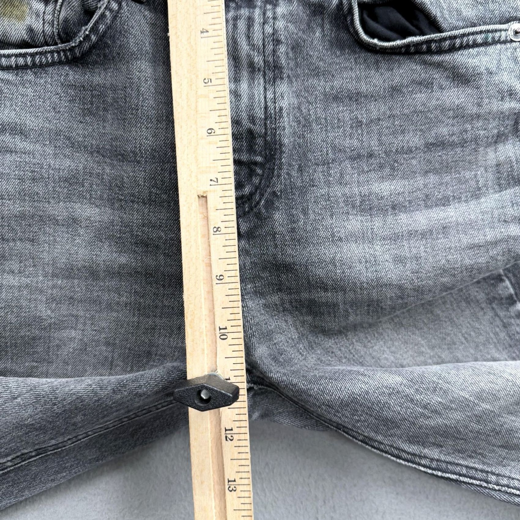 Rag & Bone Rag & Bone Jeans Womens 26 Gray Flare Leg Stretch Denim W2015447VON VON Wash Jeans Women Gray Flare Leg City Retro Vintage NoN/A Size 26" / US 2 / IT 38 - 6 Thumbnail