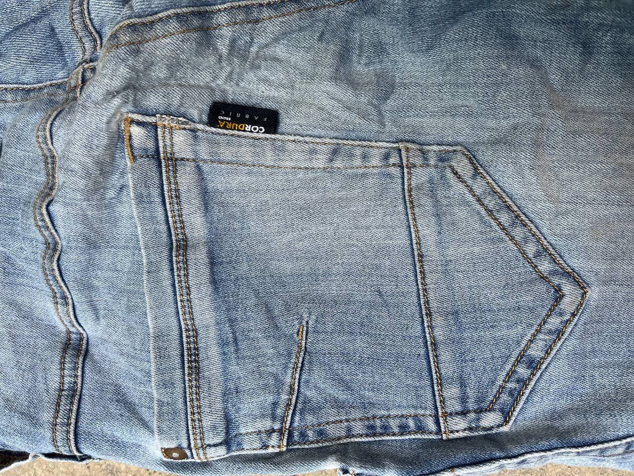 Japanese Brand BURTLE CARGO BONDAGE JEANS Size US 34 / EU 50 - 11 Thumbnail
