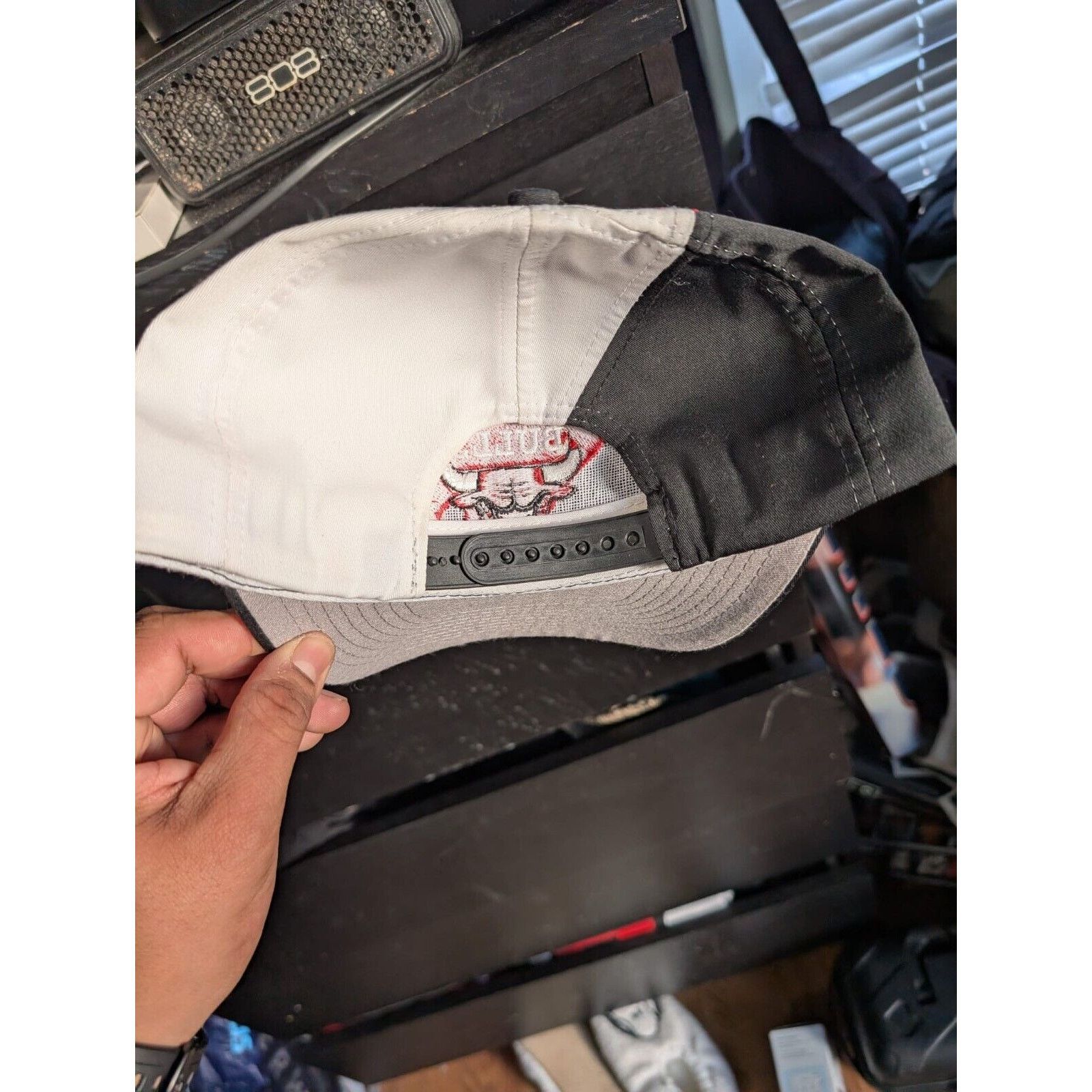 Logo Athletic Vintage Chicago Bulls Splash Logo Athletic Snapback Logo 7 Size ONE SIZE - 3 Thumbnail