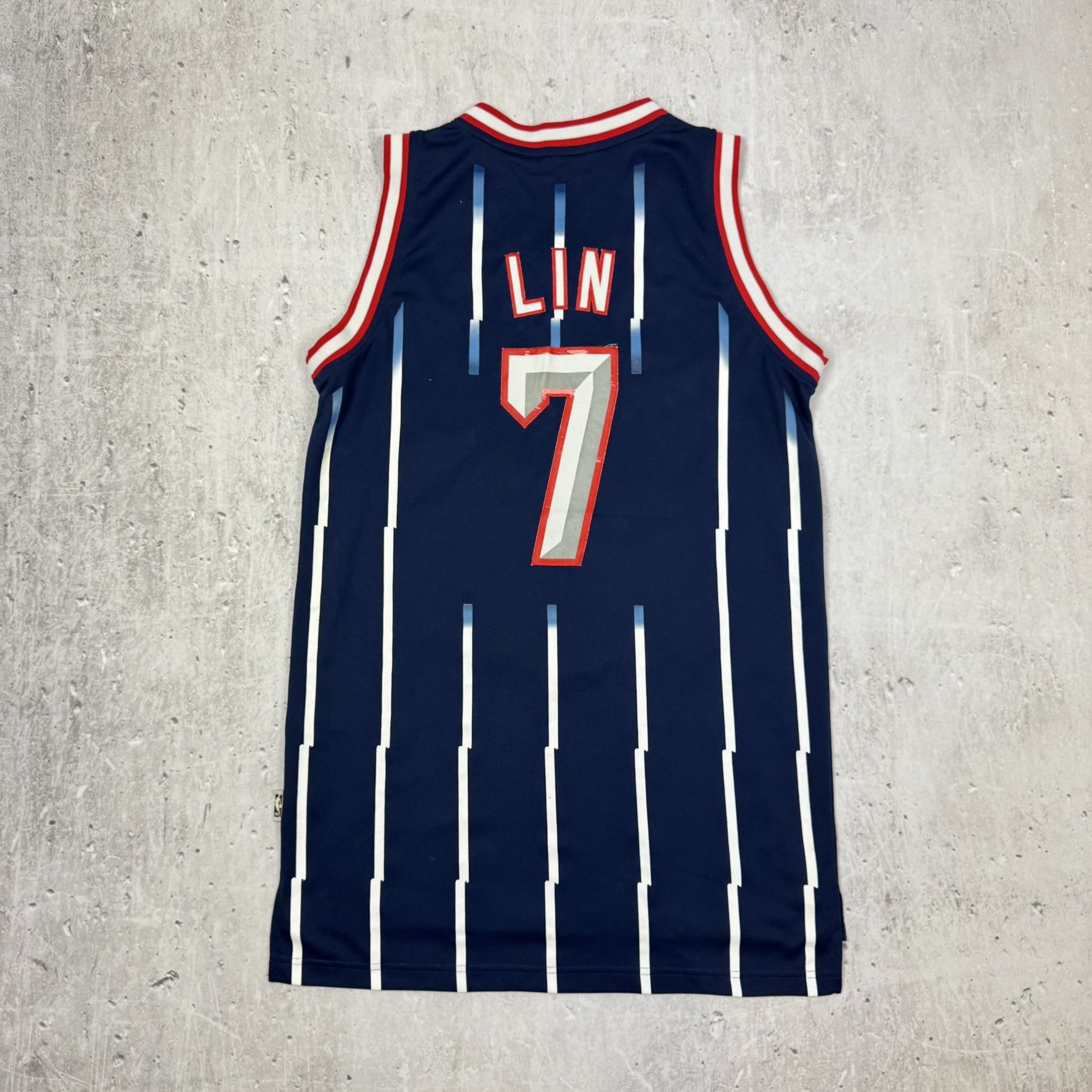 Adidas Jeremy Lin Vintage Swingman Jersey Houston Rockets