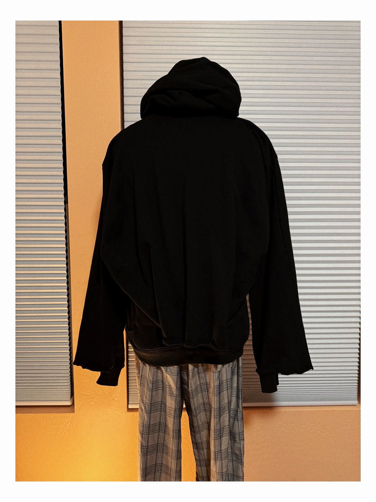 Other Oversized Black Hoodie – Slouchy Fit, Distressed Detail Size US L / EU 52-54 / 3 - 5 Thumbnail