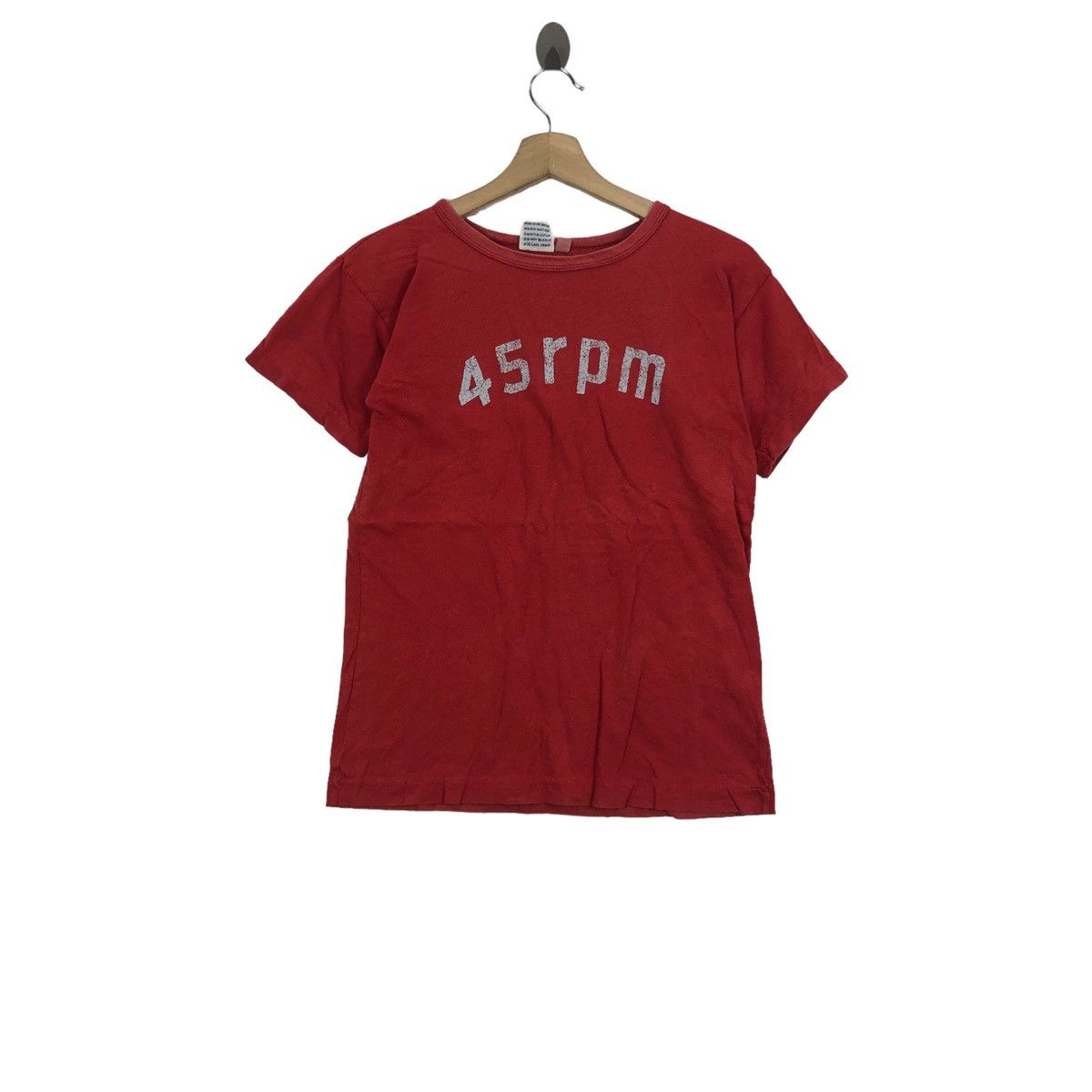Vintage Japanese Brand 45RPM JAPAN Size 1 Women T-Shirt