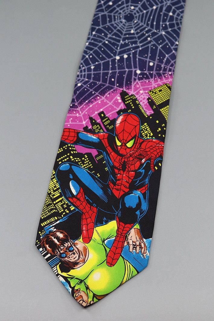 Vintage Spider-Man Silk Tie – The Amazing Spider-Man