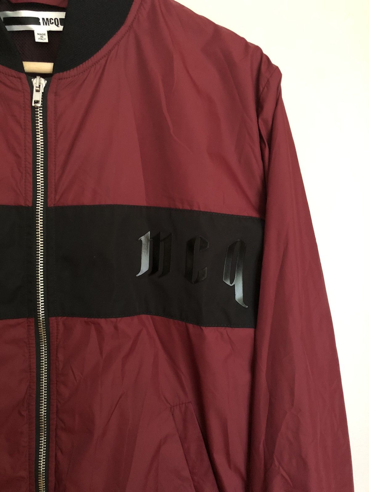 Alexander McQueen McQ Alexander McQueen Oxblood Logo Windbreaker Size US M / EU 48-50 / 2 - 4 Thumbnail