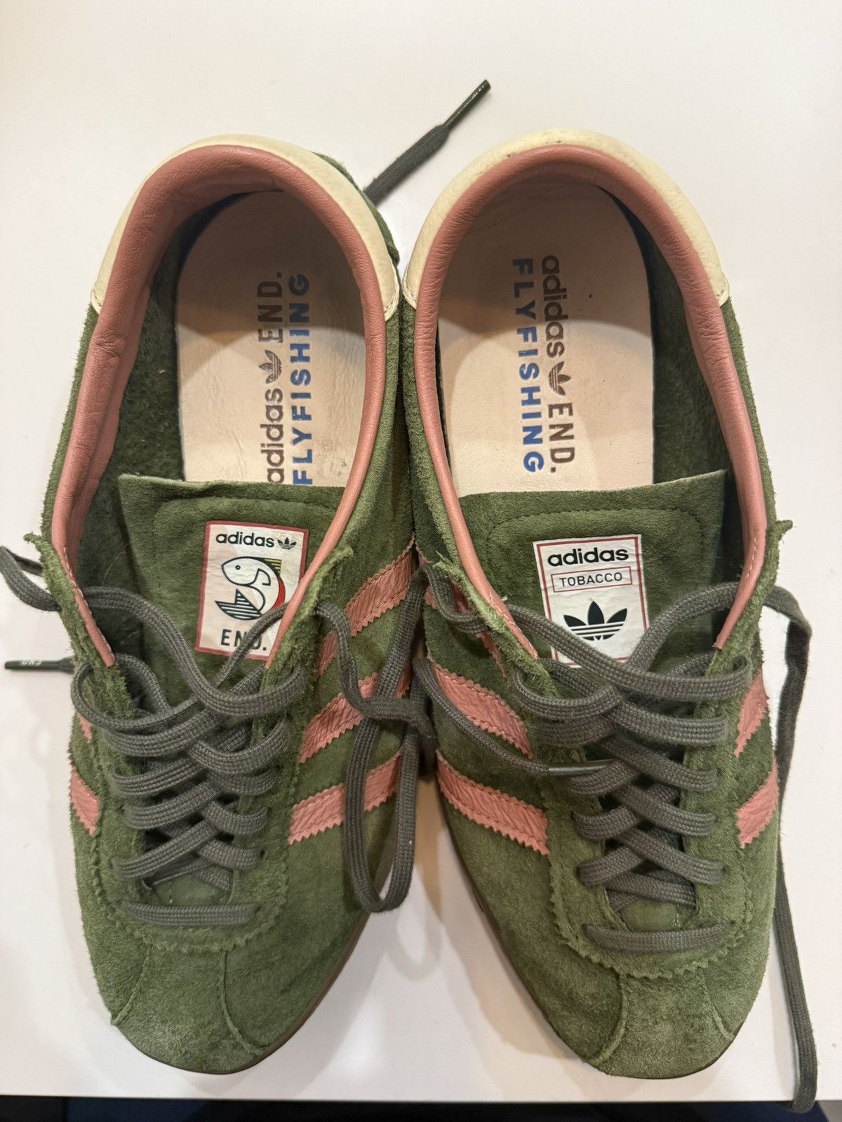 Adidas × END. END. x Adidas Tobacco ‘Flyfishing’ Size US 9.5 / EU 42-43 - 6 Thumbnail
