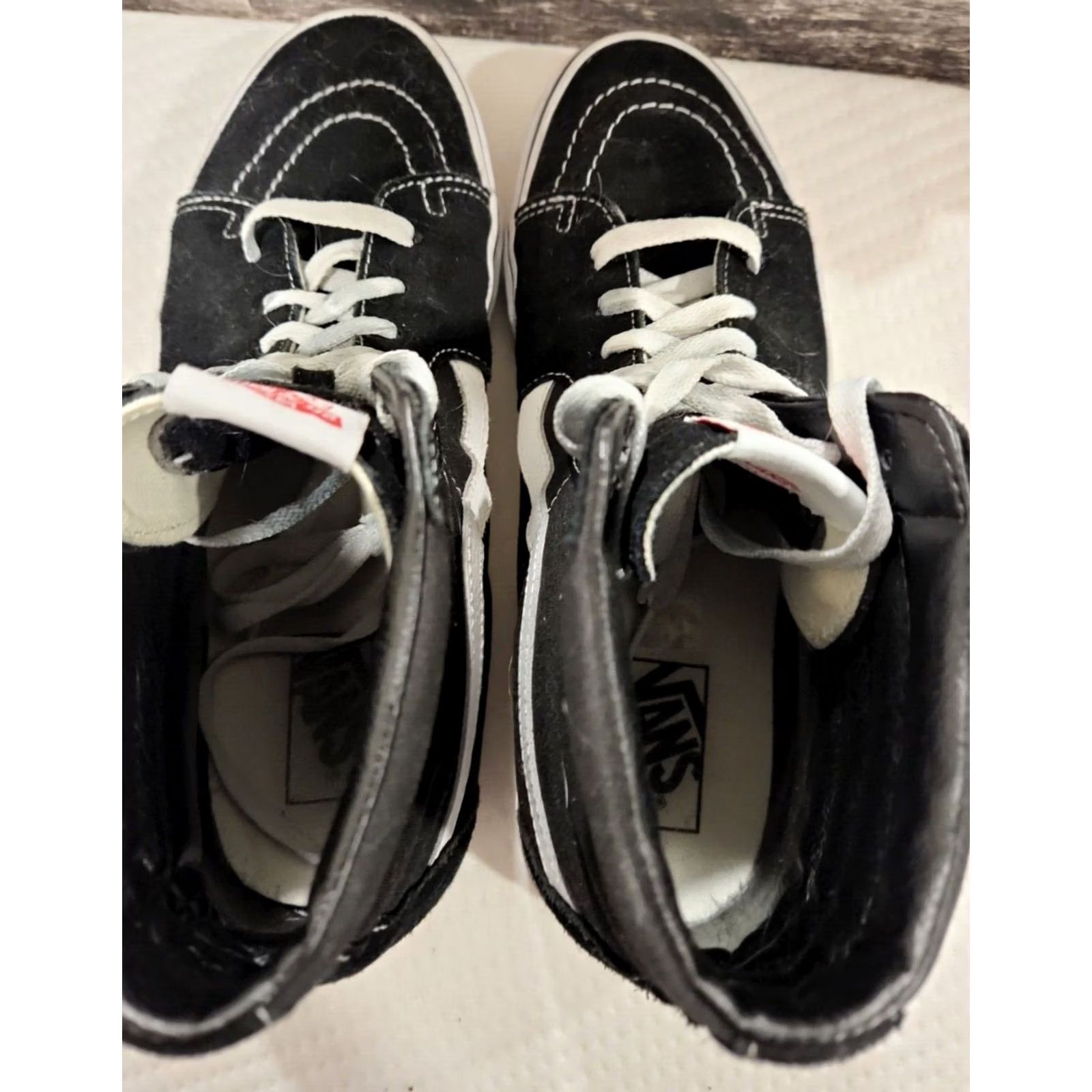 Vans VANS Pro Off The Wall 500714 Skate High Top Sneakers Shoes Men 10.5 Women 12 Black High Top Skateboarding Shoes Mens Womens Size L / US 10 / IT 46 - 4 Thumbnail