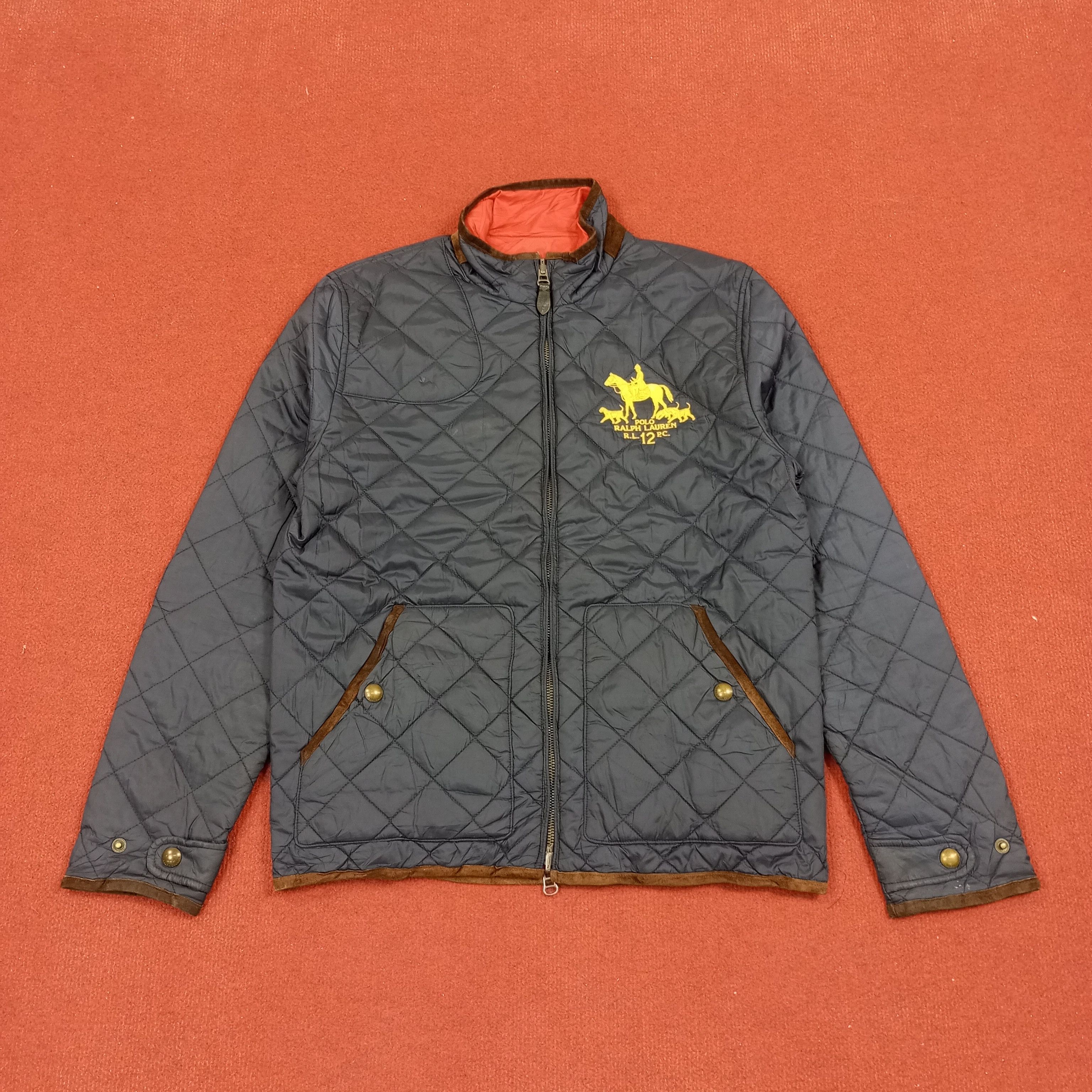 Polo Ralph Lauren × Vintage Polo Ralph Lauren Reversible Jacket Fashion Style Size US S / EU 44-46 / 1 - 1 Thumbnail