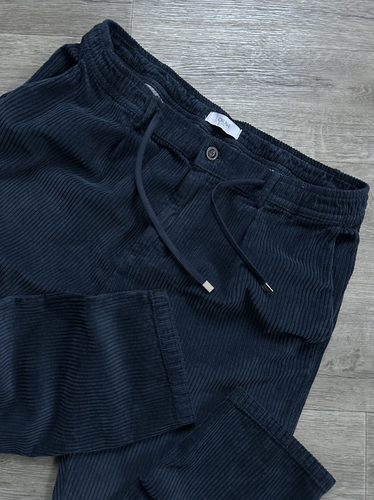 Other 🫧CRUNA VELVET PANTS LUXURY MADE IN ITALY Size US 34 / EU 50 - 4 Thumbnail