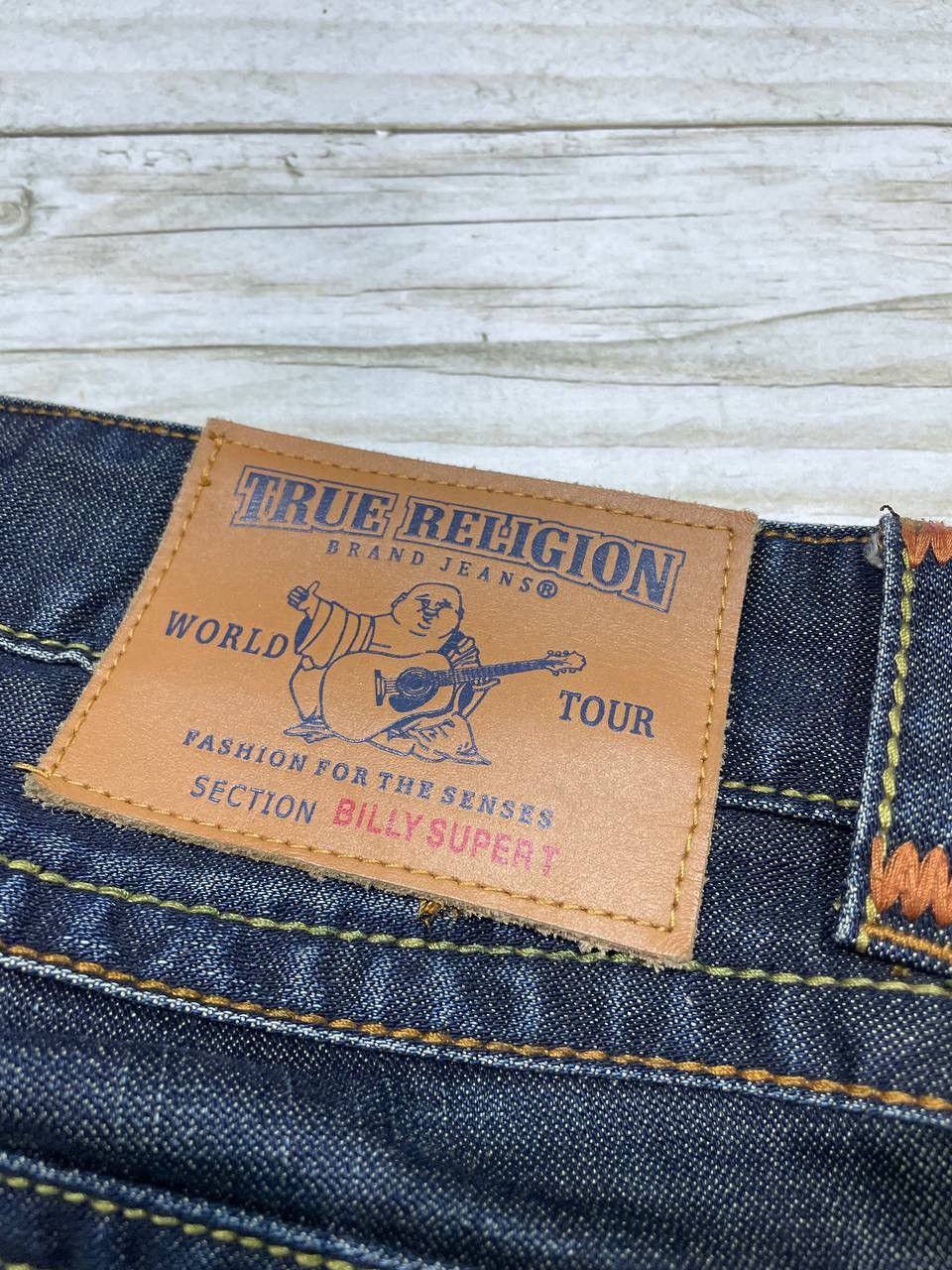 True Religion Vintage True Religion Billy Super T Denim Jeans Y2K 90s Size US 36 / EU 52 - 14 Thumbnail
