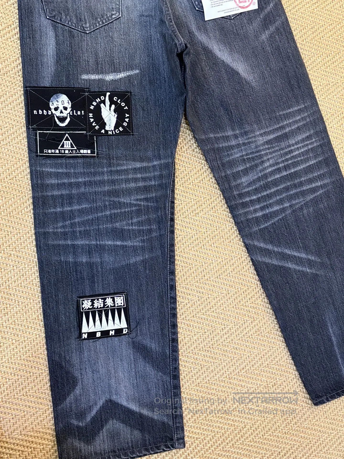 CLOT NEIGHBORHOOD x CLOT Collaboration Jeans. Size US 30 / EU 46 - 3 Thumbnail