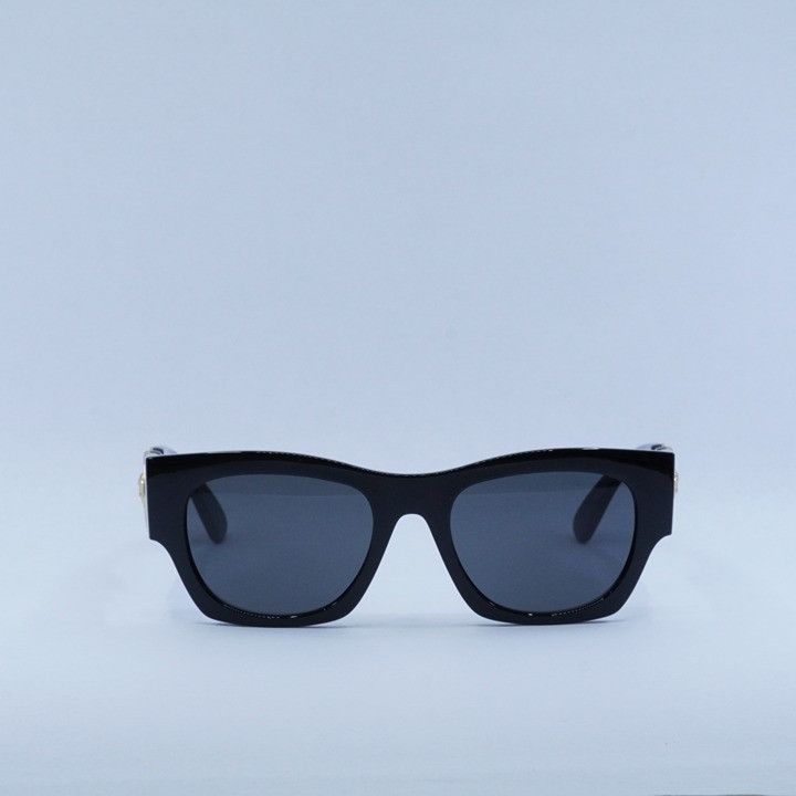 Versace Versace VE4479U GB1/87 Sunglasses Black Square Frame Size ONE SIZE - 2 Thumbnail