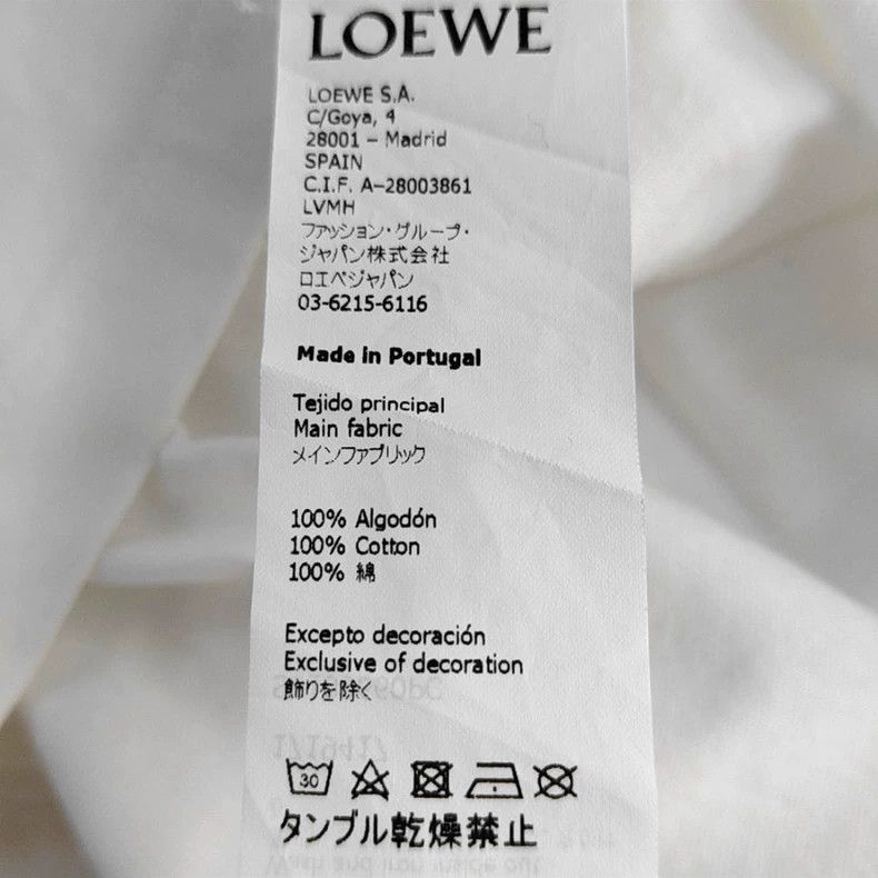 Other LOEWE White cotton short-sleeved T-shirt Size M / US 6-8 / IT 42-44 - 3 Thumbnail