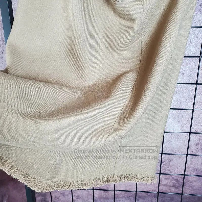 Burberry Burberry A-Line Skirt in Camel Wool. Size 23" - 8 Thumbnail