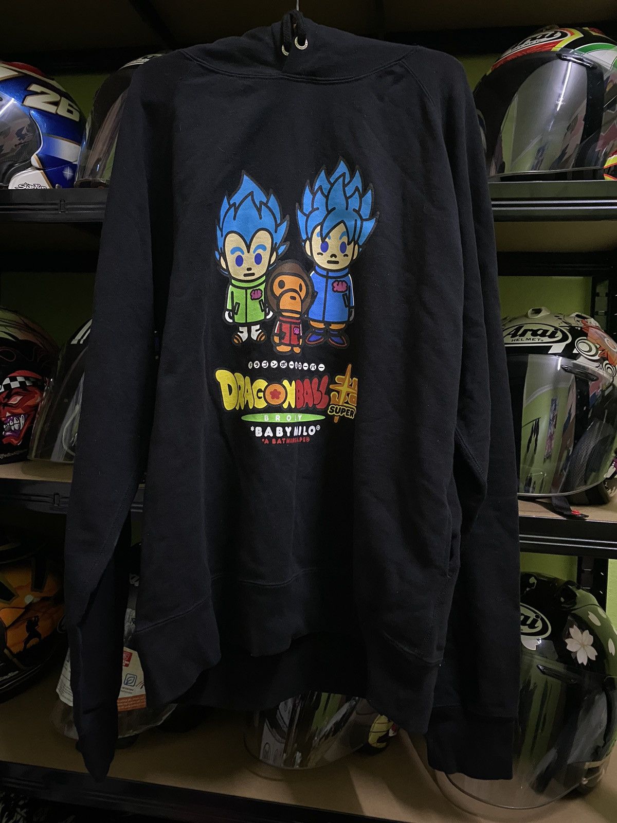 BAPE x Dragonball Super Son Goku & Vegeta Tee White