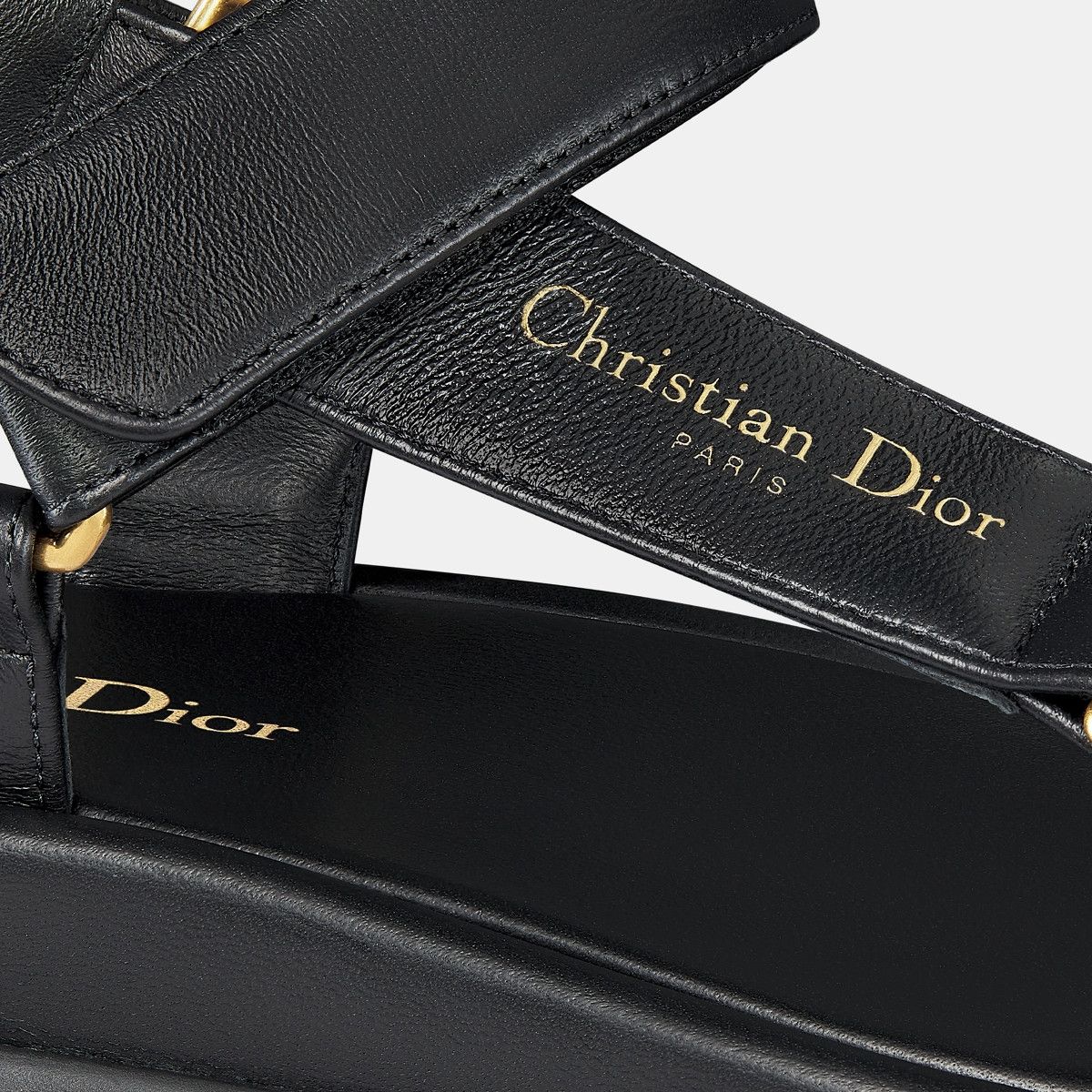 Dior o1bcso1str0226 D-Wave Sandal in Black Size US 5 / IT 35 - 4 Thumbnail
