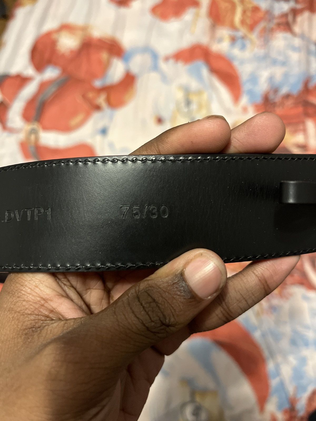 Versace Black & Gold versace la medusa leather belt Size 30 - 4 Thumbnail