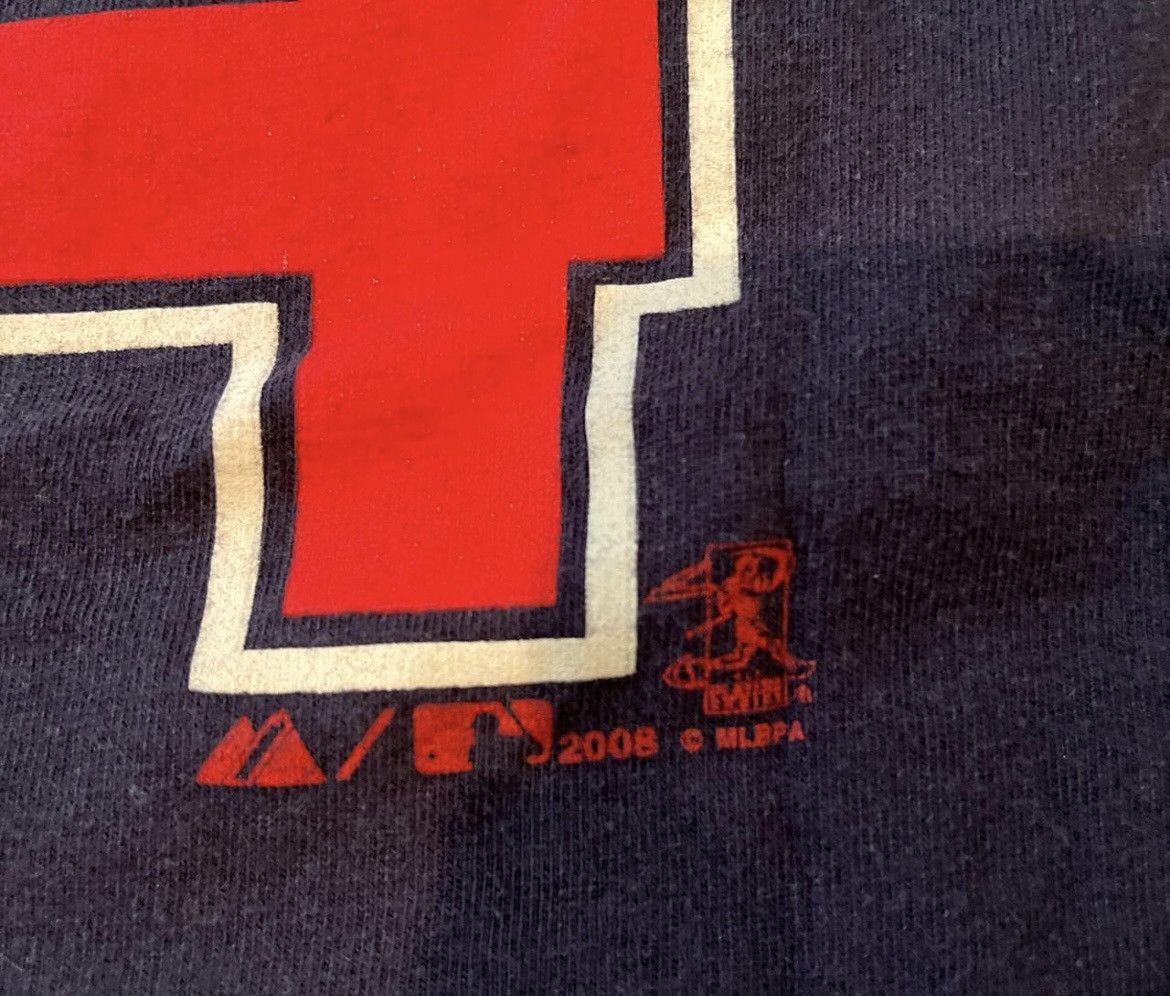 Majestic 2008 cleveland indian baseball tee Size US M / EU 48-50 / 2 - 4 Thumbnail