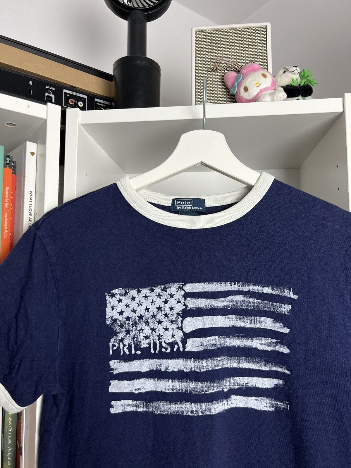 Polo Ralph Lauren × Ralph Lauren × Vintage Vintage Y2K Polo Ralph Lauren american flag t-shirt S 00s 90s Size S / US 4 / IT 40 - 3 Thumbnail